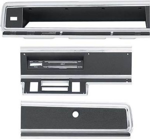 Picture of Mopar 1967-69 Dodge Dart Dash Bezel Kit (No A/C)