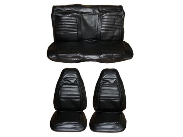 Picture of 5504-BUK-100 1970 Cuda Barracuda Front Bucket Seat Cover Set