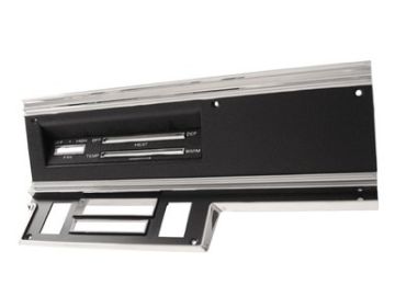 Show details for 1967-69 Dodge Dart Radio Bezel (NO AC) Picture of 1967-69 Dodge Dart Radio Bezel (NO AC)