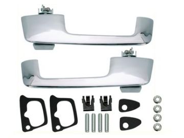 Show details for A,B-Body Outside Door Handles (Chrome Button) Picture of A,B-Body Outside Door Handles (Chrome Button)