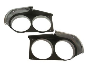 Show details for  1970 Dodge Challenger Headlight Bezels Picture of  1970 Dodge Challenger Headlight Bezels