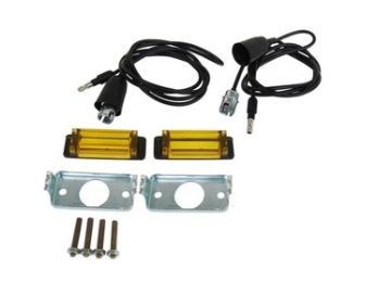 Show details for 1968-69 Dodge Charger Turn Signal Indicator Lens Kit Picture of 1968-69 Dodge Charger Turn Signal Indicator Lens Kit