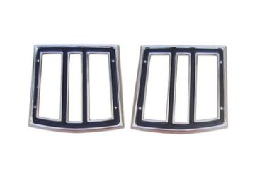 Show details for 1968 Dodge Dart Taillight Bezels Picture of 1968 Dodge Dart Taillight Bezels