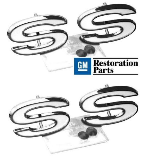 Picture of 1969-1972 El Camino Malibu SS Fender Emblem 