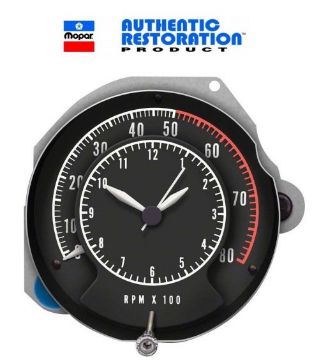 Show details for 1968-1970 Mopar B-Body Rallye Tachometer / Clock Picture of 1968-1970 Mopar B-Body Rallye Tachometer / Clock