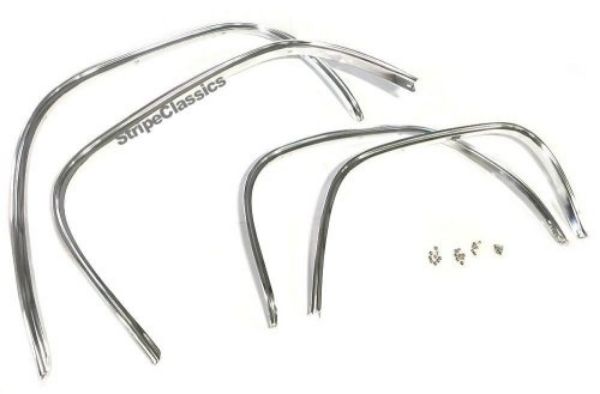 Picture of 1967 Chevrolet Impala Wheel Opening Moldings - 4 Piece Set w/screws