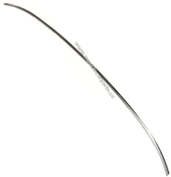 Show details for 1968-1972 Chevelle Chrome Stainless Rear Hood Lip Edge Molding Picture of 1968-1972 Chevelle Chrome Stainless Rear Hood Lip Edge Molding