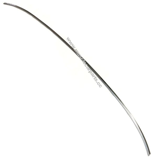 Picture of 1968-1972 Chevelle Chrome Stainless Rear Hood Lip Edge Molding
