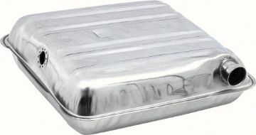 Show details for 1955-1956 Chevrolet Pass Cars (Ex Wagon) - Fuel Tank 16 Gallon W/ Round Corners - Zinc Coated Steel Picture of 1955-1956 Chevrolet Pass Cars (Ex Wagon) - Fuel Tank 16 Gallon W/ Round Corners - Zinc Coated Steel