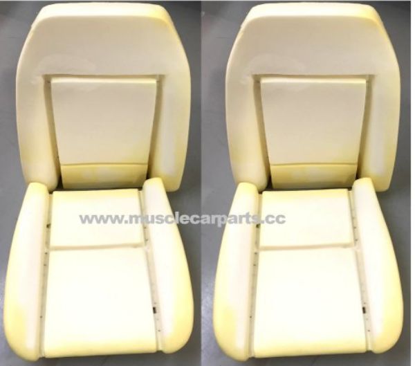 Picture of 1978-1981 Firebird Deluxe Front Bucket Seat Bun Foam Cushions