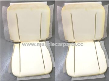 Show details for 1962-1965 GM A-X-B Body Front Bucket Seats Foam Buns Pair Picture of 1962-1965 GM A-X-B Body Front Bucket Seats Foam Buns Pair