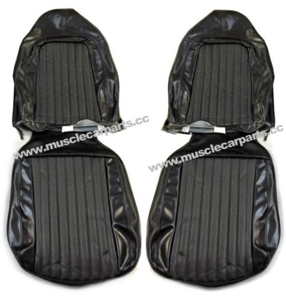 Picture of 1974 Barracuda Cuda Challenger Front Seat Upholstery Covers