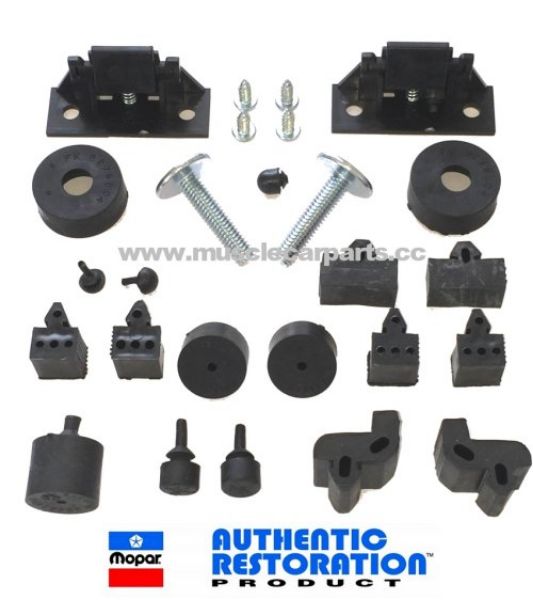 Picture of 1973 1974 Dodge Charger and Coronet Body Bumper Kit 