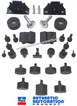 Show details for 1970 Cuda / Barracuda Body Bumper Kit Picture of 1970 Cuda / Barracuda Body Bumper Kit