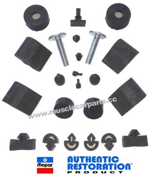 Show details for 1967-1970 A-Body (Duster, Dart, A-Body Barracuda) Body Bumper Kit Picture of 1967-1970 A-Body (Duster, Dart, A-Body Barracuda) Body Bumper Kit