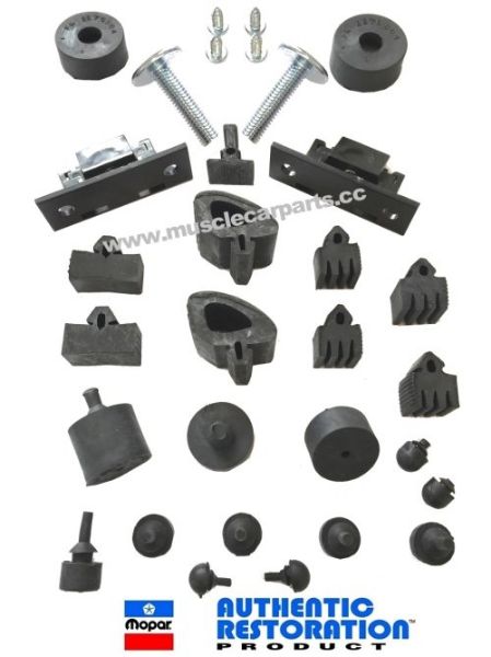 Picture of 1972 Dodge Plymouth B Body Bumper Kit Charger Coronet RoadRunner GTX