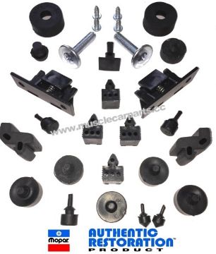 Show details for 1971 Challenger Body Bumper Kit Package Picture of 1971 Challenger Body Bumper Kit Package