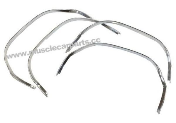 Picture of 1968-1970 Dodge Coronet Super Bee R/T Full Wheel Opening Moldings and Screws Package