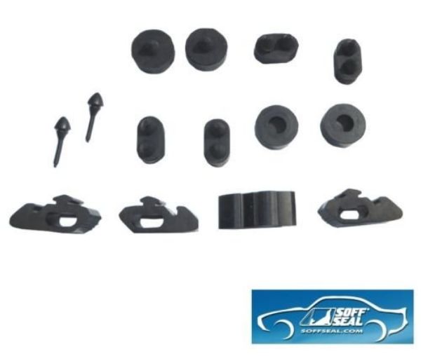 Picture of 1968-1972 Chevelle Malibu Monte Carlo Rubber Bumper Kit
