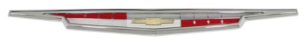 Picture of 1962 Impala / Full Size (except SS models) Chevrolet Bow Tie Trunk Emblem Assembly