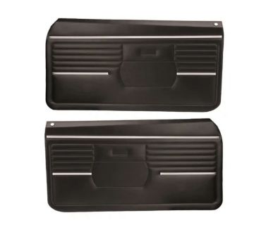 Show details for 1968 Pontiac Parisienne Front Doors & Rear Quarter Trim Panels Picture of 1968 Pontiac Parisienne Front Doors & Rear Quarter Trim Panels