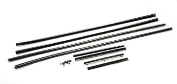 Show details for 1955-1957 Chevy Impala Deluxe 4-Door Sedan Window Felts Fuzzies Standard Kit Picture of 1955-1957 Chevy Impala Deluxe 4-Door Sedan Window Felts Fuzzies Standard Kit