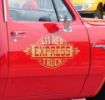 Picture of 1978 1979 Dodge Li'l Red Express Truck Door Crests Lettering Decals