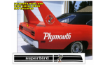 Picture of 1970 Plymouth Superbird Deck Lid Stripe with Name and Standing Bird