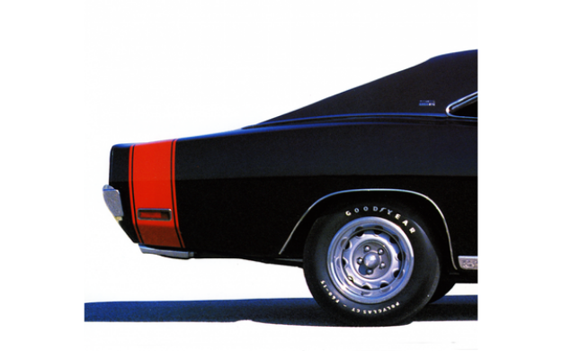 Picture of 1970 Dodge Coronet R/T Bumble Bee Tail Stripes Kit