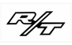 Picture of 1971 Dodge Challenger R/T Hood Decal - R/T Logo - 5.25" x 13"