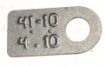 Picture of 4.10 Rear-Axle Gear Ratio Tag fits 9 3/4 Dana 60 Mopar