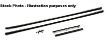 Picture of 1968 1970 Dodge B Body Convertible Window Felts Fuzzies Outer Only Kits