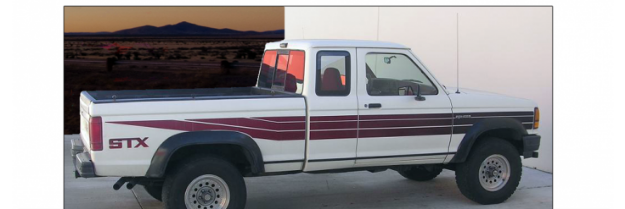 Picture of 1989 Ford Ranger SXT Side Stripe Kit