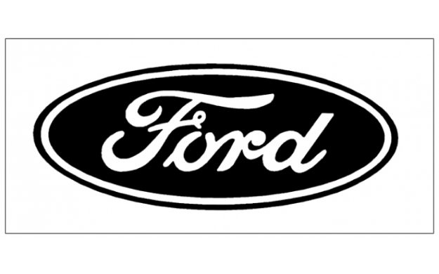Picture of Ford Oval Logo Decal - Soild Style - 3" Tall