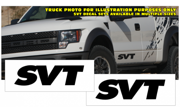 Picture of Ford SVT Decal Set - 3" x 10.3"