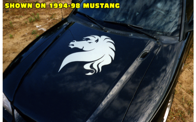 Picture of Mustang Horse Head Decal - 27" Tall