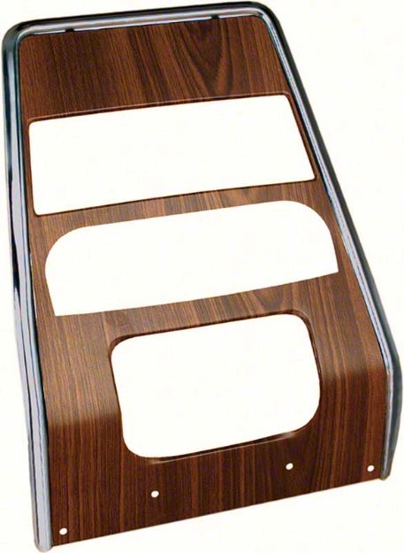 Picture of 1968 Camaro without AC Walnut Center Dash Panel 