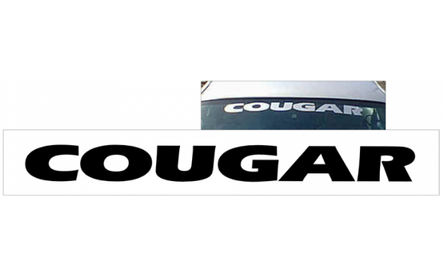 Picture of Cougar Windshield Decal