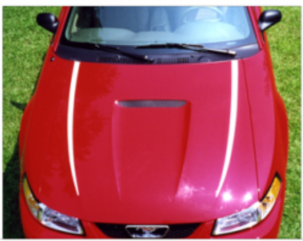 Picture of 1999-04 Mustang Hood Cowl Stripes - 4.6 GT Designation