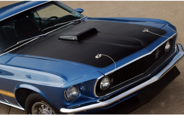 Picture of 1969 Mustang Mach 1 Hood Paint Stencil