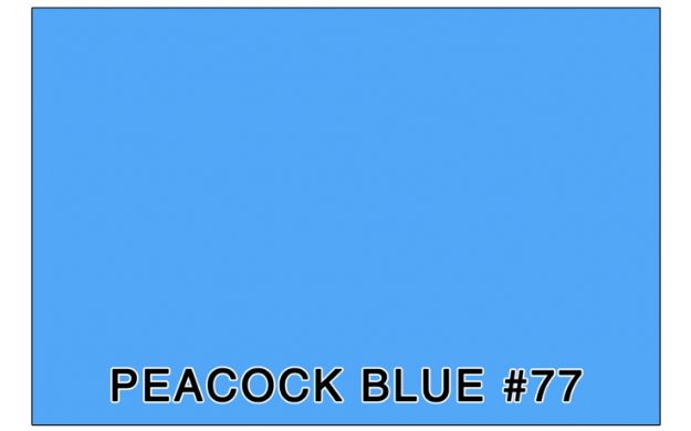 Picture of COLOR SAMPLE - 3M PEACOCK BLUE #77 (PBL)