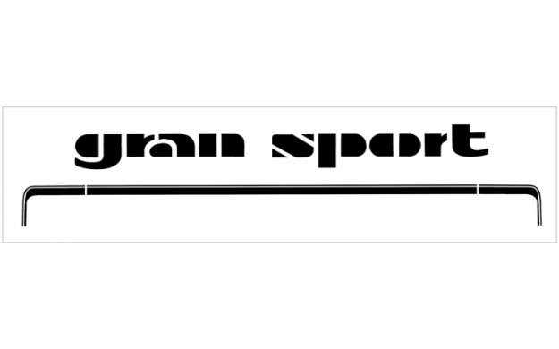 Picture of 1974 Buick Gran Sport Trunk Stripe and Gran Sport Name