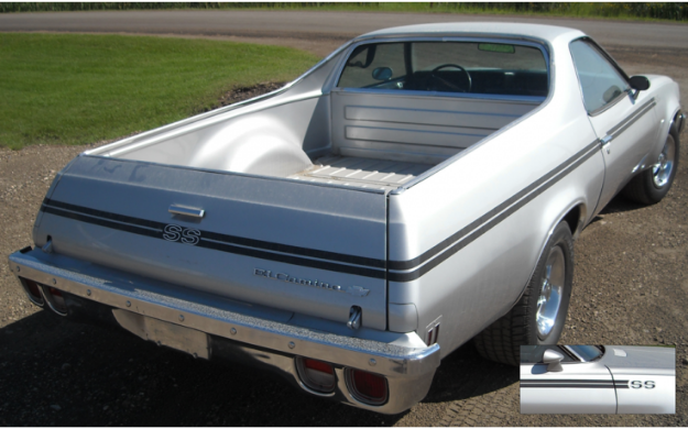 Picture of 1973-77 Chevy El Camino SS Complete Stripe Kit