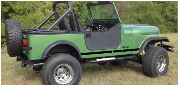 Picture of Jeep Fader Side Stripe Kit