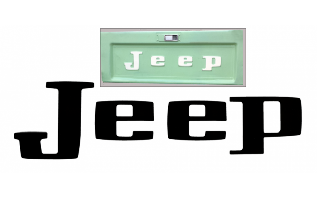 Picture of 1963-88 Jeep - J10 J-Truck Tailgate Letter Decal Set