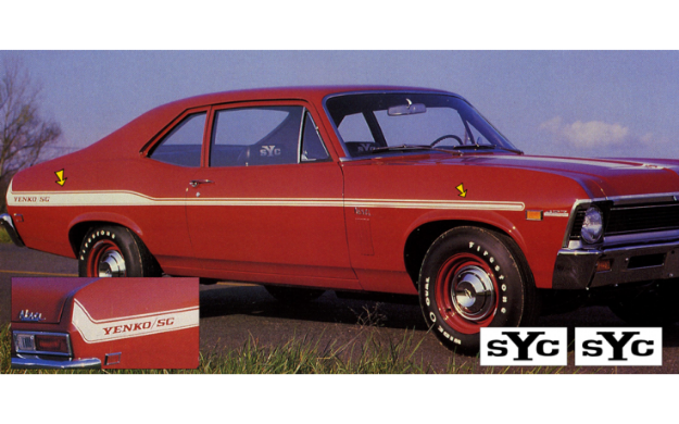Picture of 1969 Chevy Nova Yenko SYC Stripe Kit
