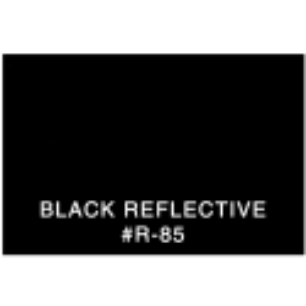 Picture of Color Sample - 3m Black Reflective #r85 (Bk-r)