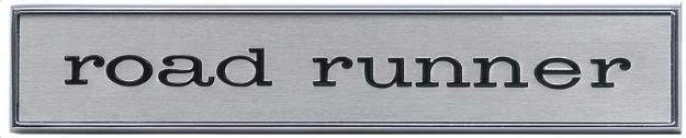 Picture of 1968-1972 Plymouth Road Runner Dash Door Trunk Emblem