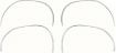 Picture of 1970-1974 Dodge Challenger Wheel Opening Trim Molding Set