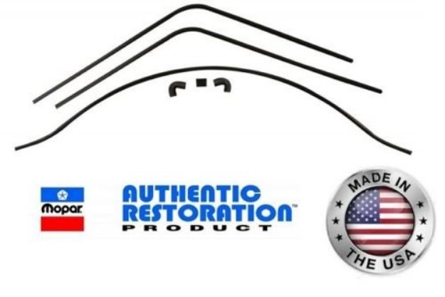 Picture of 1968 -1970 Coronet Inside Rear Window Trim Moldings